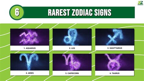 Top 5 Rarest Zodiac Sign at Tristan Wilkin blog