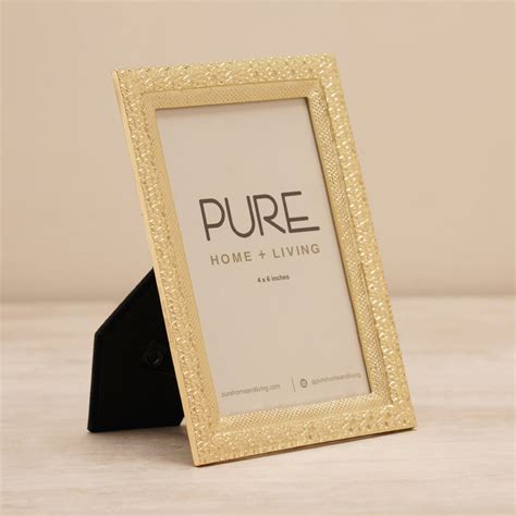 Shop Gold Plated Metal Photo Frame with Border - at Best Price Online ...