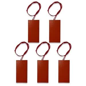 YYSOLDER 5 Pcs Silicone Heating Mat Rubber Heating Mat Flexible ...