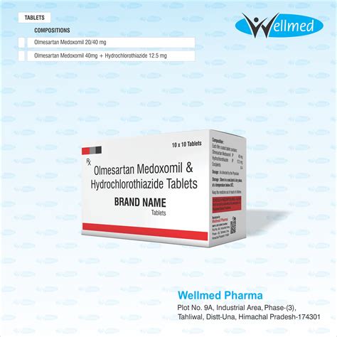 Olmesartan Medoxomil Hydrochlorothiazide Wellmed Pharma