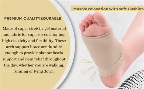 Buy TEDSPRAY Foot Care Plantar Fasciitis Arch Support Sleeves for foot ...