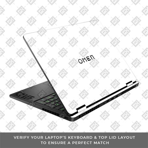 Textured White HP Omen Gaming 16 2025, 2026 Laptop Skin