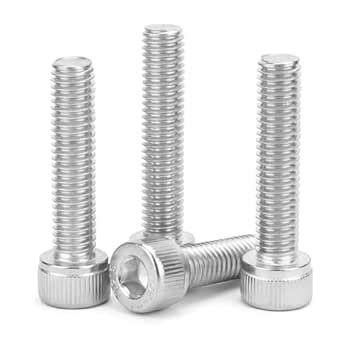 M6 60mm Screw M6-1.0x60mm Socket Head Cap Screw M6 Socket Cap Bolts ...