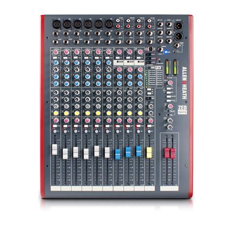 ALLEN AND HEATH ZED I SERIES MID ZED 12FX – DEV ELECTRONICS
