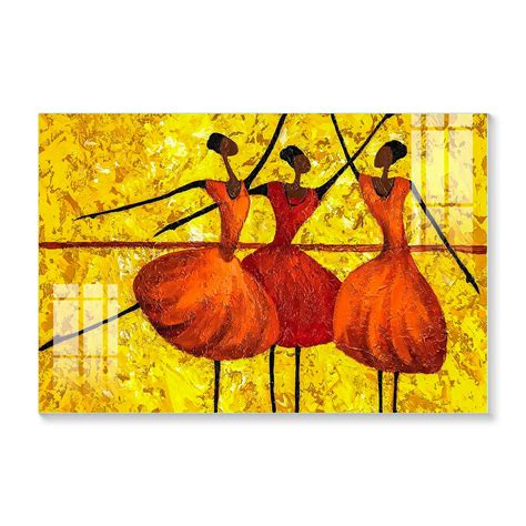 Amazing Dancing Arts Beautiful Wall Painting for Home – Flair Glass