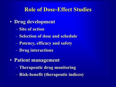 Image result for Dose-Effect Proportionality