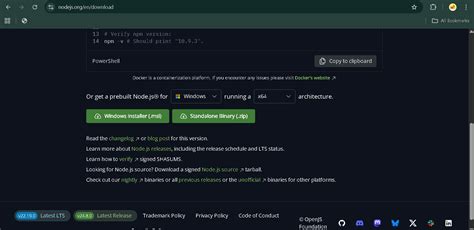 Install NodeJS Windows 的图像结果