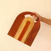 Semi-elongated Wooden Platter | Trays & Platters – Brown Living™