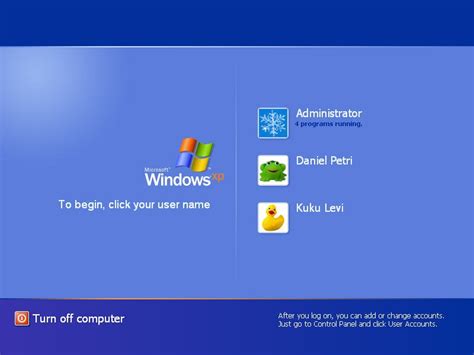Image result for Windows XP Welcome Screen