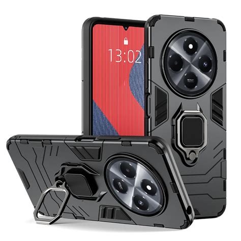 SPAZY CASE® Poco C75 5G Back Cover | Dual Layer Armor Defender Full ...
