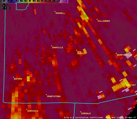 Tornado near New Market, Ohio