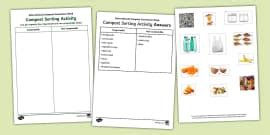 International Compost Awareness Week Sorting Activity