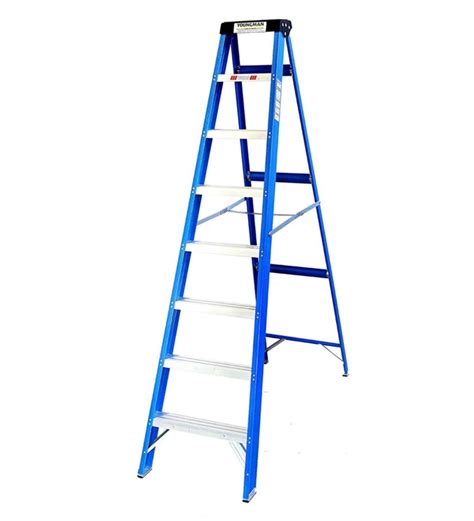 Buy 8 Steps 8.8 ft Fibre-Reinforced Plastic Step Ladder by Youngman at ...