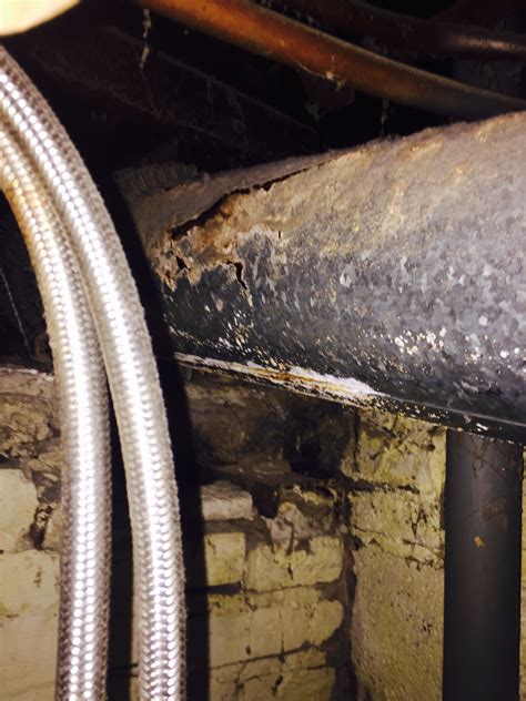 Hole in flue causing carbon monoxide leak - Water Heaters Installed by ...