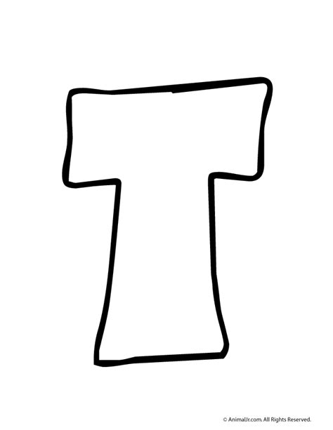 Bubble Letter T | Woo! Jr. Kids Activities : Children's Publishing