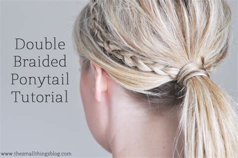 Braided Ponytail Tutorial 的图像结果