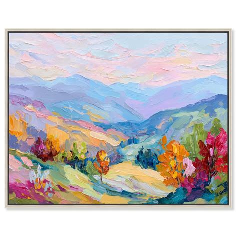 Colorful Valley II Canvas by Art Remedy - Overstock - 43061331