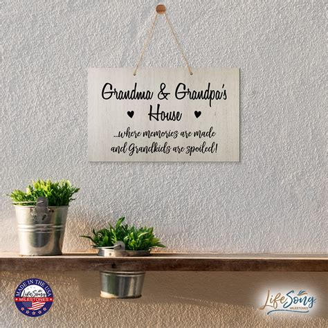 LifeSong Milestones Personalized Wooden Wall Plaque Bereavement ...