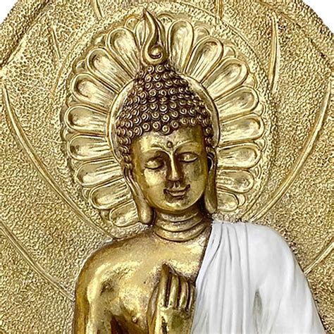 Found & Fable Sitting Buddha Wall Art, 20"