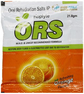 Koplyte Ors Refreshing Orange Flavour Powder 218 Gm - Uses, Side ...