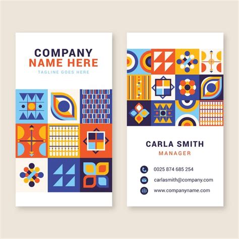 Address Card Design 的图像结果