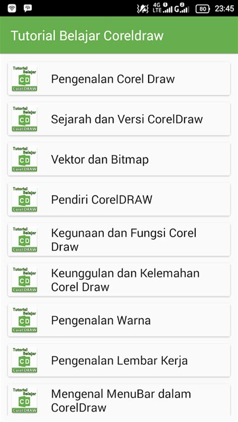 Tutorial Download CorelDRAW 的图像结果