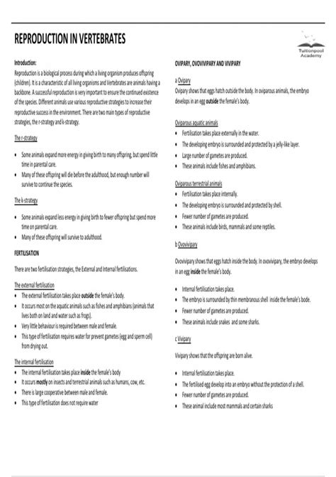 Image result for Animal Reproduction Grade 12