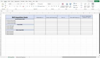 Image result for ABA Data Collection On Tablet Example