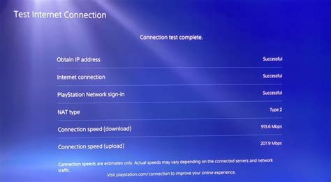 Image result for Network Speed Test On PS4