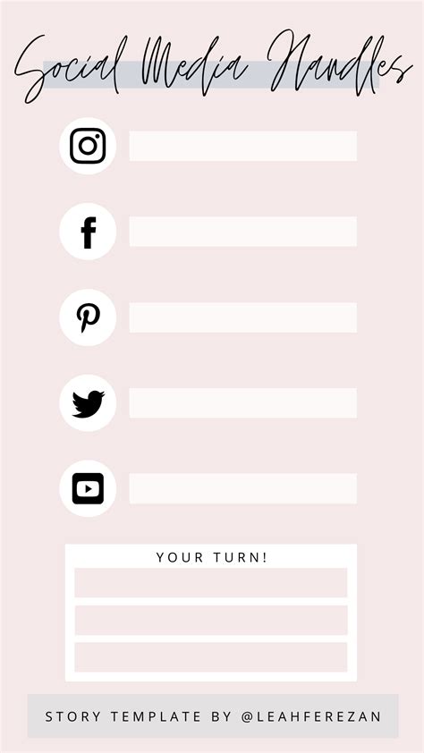 Social Media Handles