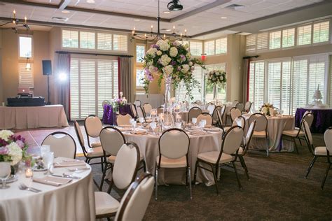Simple Wedding Reception at North Carolina State University Club