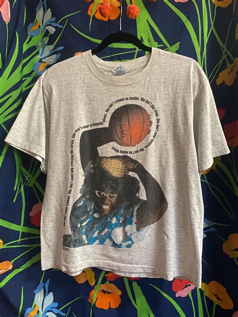 Vintage 90s Mens Vintage 90s Grandmama Larry Johnson Converse Graphic ...