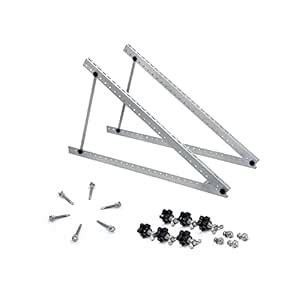 SUNMAK 28inch Adjustable Solar Panel Mount Brackets 0-90°Adjustable ...
