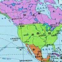 美国地图中文版 - 百度