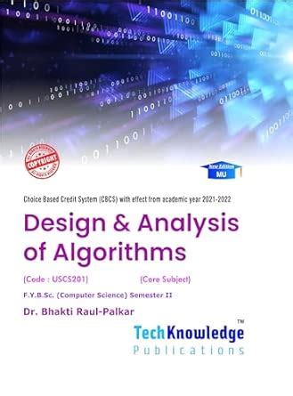 Design and Analysis of Algorithm MU B.SC Computer Science Sem 2 ...