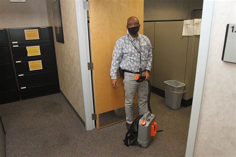 Fort Sill Welcome Center staff makes facility COVID safe for workers ...