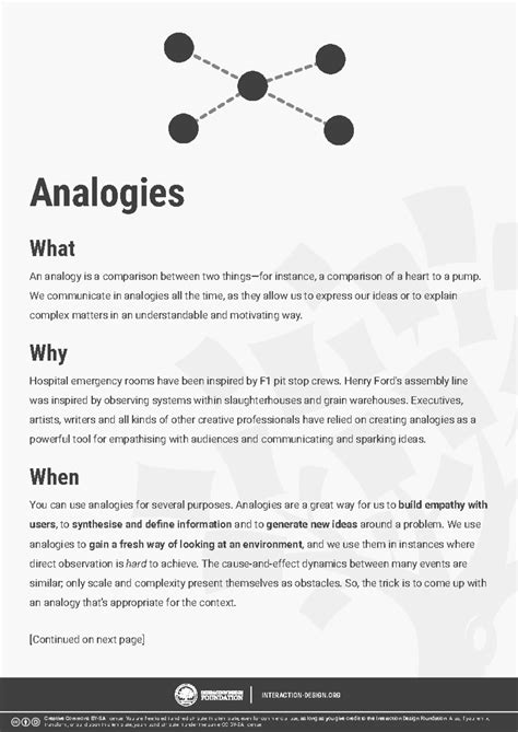 Analogies in Design Thinking: Building Empathy and Innovation - Studocu