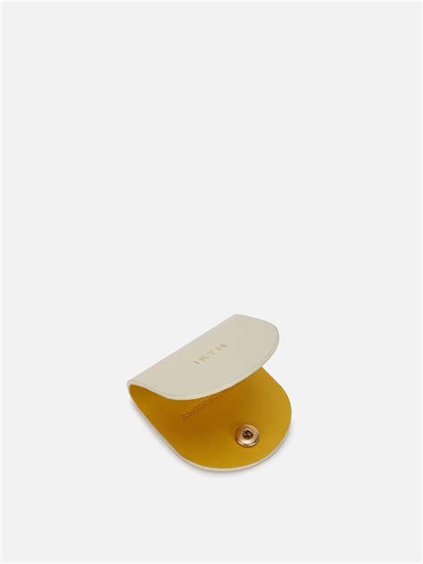 Wisp Off-White Leather Wire Wrap by IRTH | House of Titan