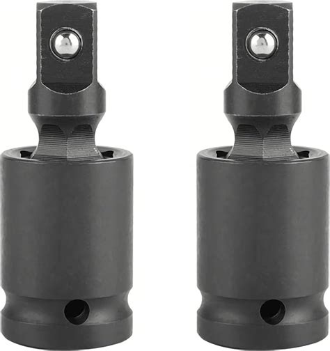 Universal Joint Swivel Socket Adapter Set 6PCS, 1/4IN, 3/8IN, 1/2IN ...