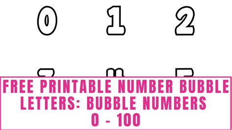 The Alphabet in Numbers Free Printable