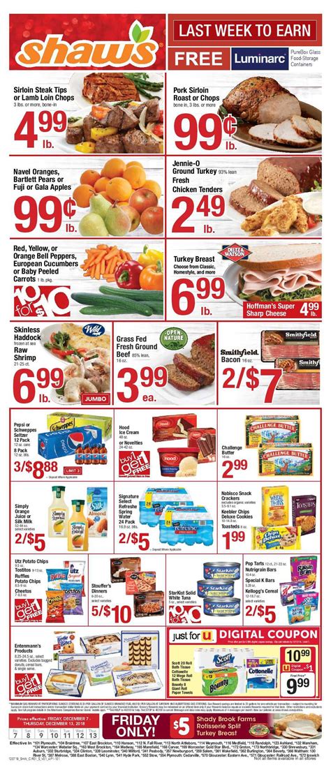 Shaw's Weekly ad Flyer Valid 7/22/22 – 7/28/22 - JCdavila.com :: My ...