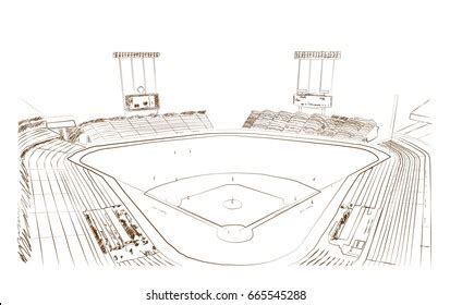 3+ Thousand Baseball Field Drawing Royalty-Free Images, Stock Photos ...