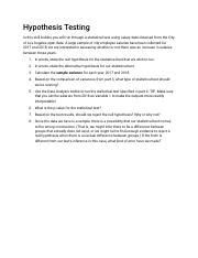 Image result for Sample Questions On Hypothesis Testing