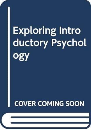 Buy Exploring Introductory Psychology Book Online at Low Prices in ...
