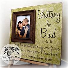 Wedding Gift Frames by Wedding Gift Personalized Picture Frame 16x16 The Sugared Wedding Gift Frames