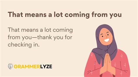 35 Better Ways to Say “Thanks for Checking In” | Unique Replies ...