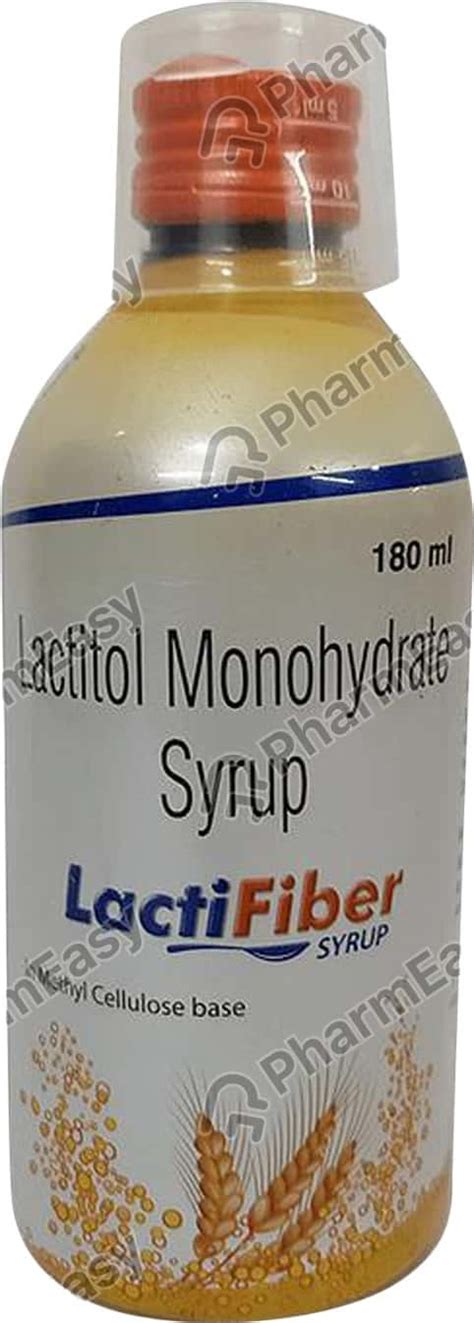 Lactifiber 10 GM/15ML Syrup (180): Uses, Side Effects, Price & Dosage ...
