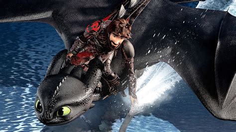 Hiccup & Toothless in 8K: Hidden World Bond