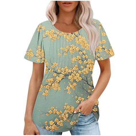 Bogo Spring Blouses For Women 2025 V Neck Womens Summer Tops Trendy ...