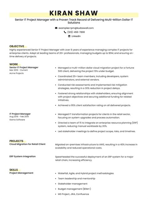 Project Manager Resume Examples Clinical Project Manager Resume